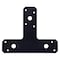 Hampton Hampton 11/16 in. H X 5 in. W X 6 in. L Black Steel T-Plate 02-3411-710 - alternate 4